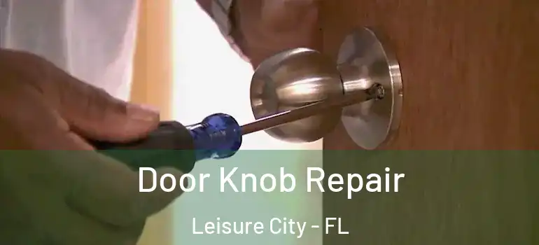 Door Knob Repair Leisure City - FL