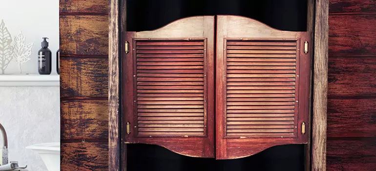 Installing Saloon Door Hinges in Leisure City, FL