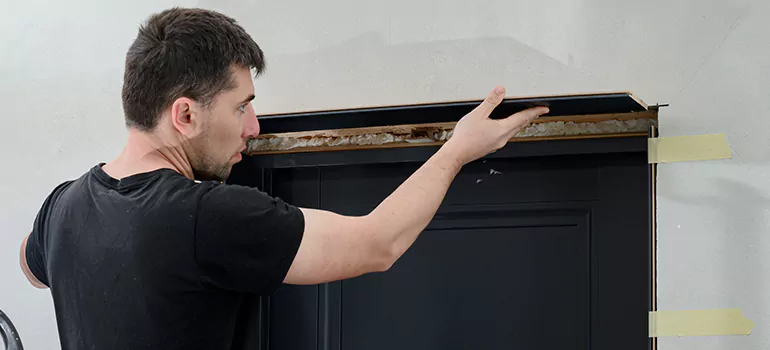 Wood Door Hole Repair in Leisure City, FL