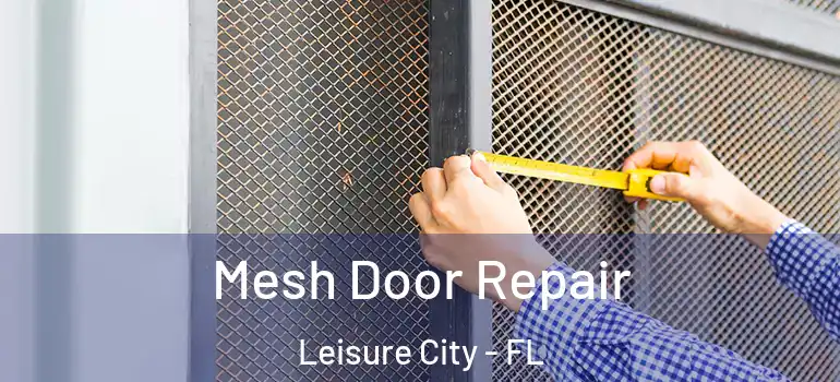  Mesh Door Repair Leisure City - FL