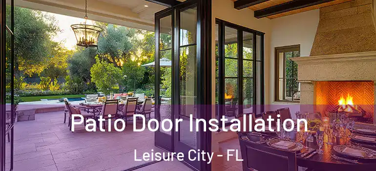  Patio Door Installation Leisure City - FL