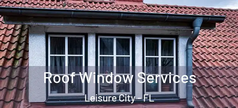  Roof Window Services Leisure City - FL