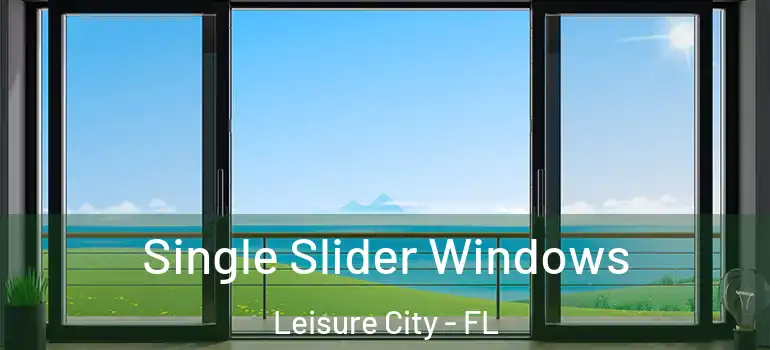  Single Slider Windows Leisure City - FL
