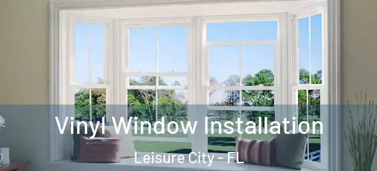  Vinyl Window Installation Leisure City - FL