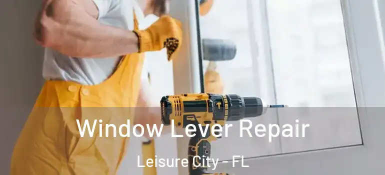  Window Lever Repair Leisure City - FL