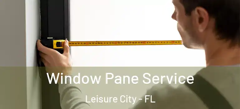 Window Pane Service Leisure City - FL